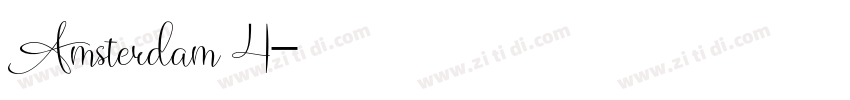 Amsterdam 4字体转换